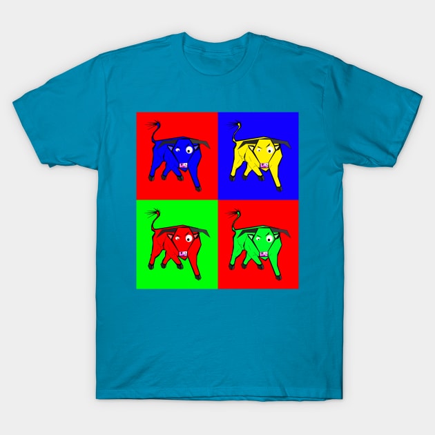 4 bulls T-Shirt by DrTigrou